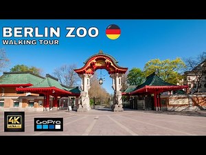Berlin Zoo 4K UHD - Zoologischer Garten Berlin - Walking Tour