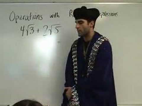 Algebra - Operations with Radical Expressions