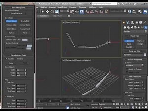 3ds Max - Rigging - 1 Bone Basics Tutorial