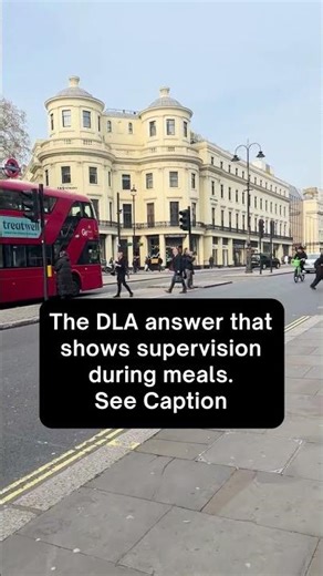 The DLA Answer That Shows Supervision During Meals