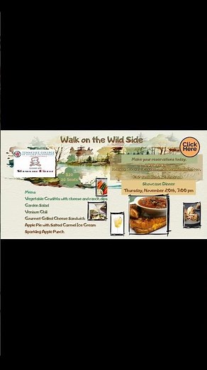 Walk on the Wild Side TCAT Showcase Dinner