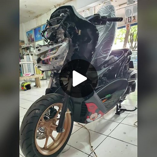 Nmax Decal Mickey Designs for Custom Motorcycles