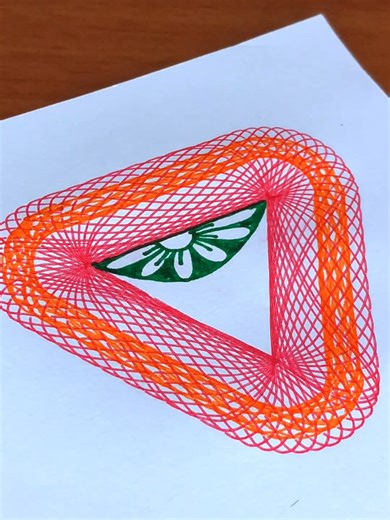 Satisfying Spirograph Art Flow to Inspire Creativity