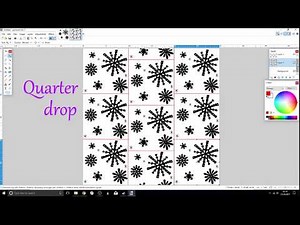 Quarter Drop Repeat Pattern
