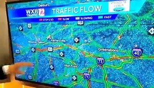 4.3K views · 80 reactions | WXII Chris Lea is in the traffic center monitoring road conditions. #WXIISnow | WXII 12 NEWS | Facebook