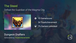 The Steed achievement in Dungeon Drafters