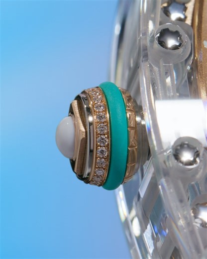 35K reactions · 310 shares | Fusing the purity of sapphire with unique undersea light effects, the RM 75-01 Flying Tourbillon Sapphire takes you on a singular voyage, where the case and movement are in perfect dialogue, establishing a harmonious balance between technical mastery and aesthetic beauty. | Richard Mille | Facebook