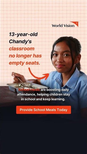 School Meals filled Chandy's Classroom with Life ✨