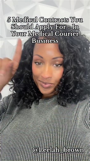 Kaleelah A. Barnett | Business Strategy Coach✨ | 🔥 COMMENT “WIN” for the FULL list Here’s 5 high-paying medical courier companies you can start with: 1️⃣ MedSpeed – Hospital system... | Instagram