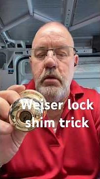 Weiser Lock Disassembly & Rekey Tip | Shim Trick Every Locksmith Should Know | Locksmith Blueprint