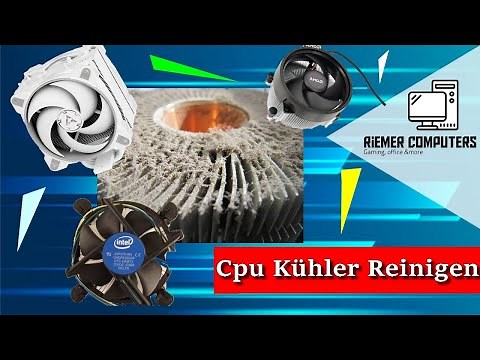 Tutorial | Anleitung Cpu Kühler Reinigen | Montieren | Wärmeleitpaste | Amd/Intel für Anfänger 2021