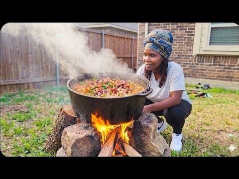 The Ultimate Giant Pot of Backyard Beans