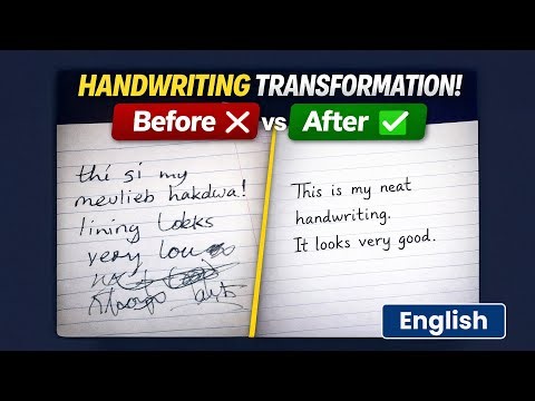 How to Improve Your Handwriting Fast | 5 Easy Tips for Neat & Beautiful Writing #handwriting