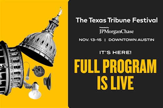 The stage is set: Our full 2025 Texas Tribune Festival lineup is here