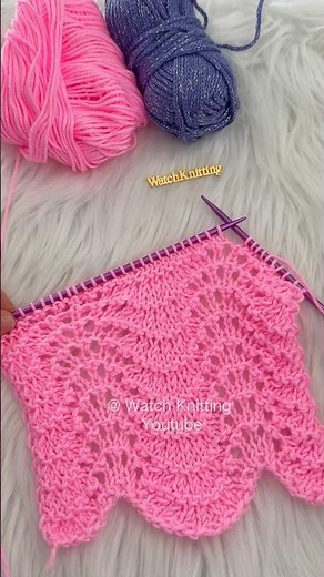 Click👆to watch full in English & Continental! #knittingtutorial #knitting #beginnersstitch #knit