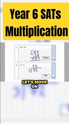 Year 6 SATs - Solve this questions - Multiplication