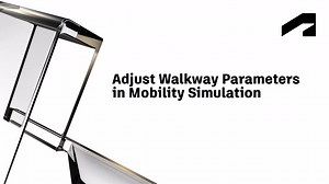 Adjust walkway parameters to effect people movement in Mobility Simulation | Autodesk