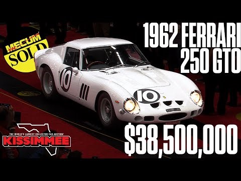 One-of-One Ferrari 250 GTO Sells for $38.5 Million at Mecum Kissimmee