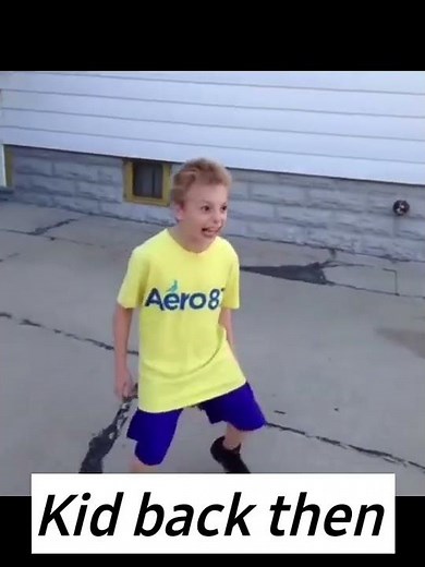 kid getting hit by basketball back then and now