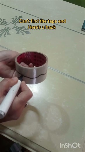 can't find the tape end #subscribe #secret hacks #trending #diy #
