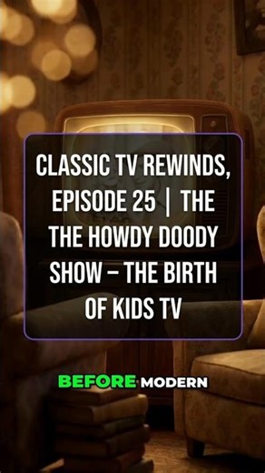 Classic TV Rewinds, Episode 25 | The Howdy Doody Show – The Birth of Kids TV