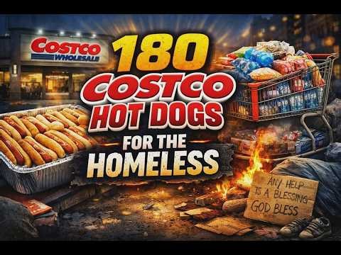 Costco Hot Dogs for the Homeless | Bearded and Blessed Outreach