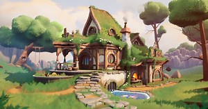 Creating a Hobbit Mansion in UE4