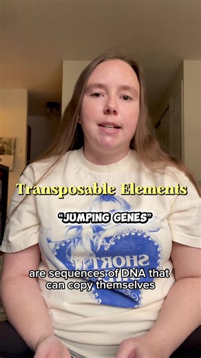 Not all of your DNA just sits there. Some of it can move.. and it has changed evolution! Transposable elements sound chaotic, but they’re a huge part of how genomes actually work 🧬 Head to my profile for part 2.. how this leads to the placenta. _____ Citations: Ayarpadikannan, S., & Kim, H.-S. (2014). The impact of transposable elements in genome evolution and genetic instability and their implications in various diseases. Genomics & Informatics, 12(3), 98–104. https://www.ncbi.nlm.nih.gov/pmc/