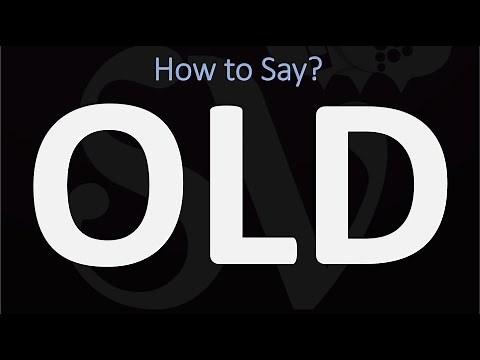 How to Pronounce Old? (CORRECTLY)