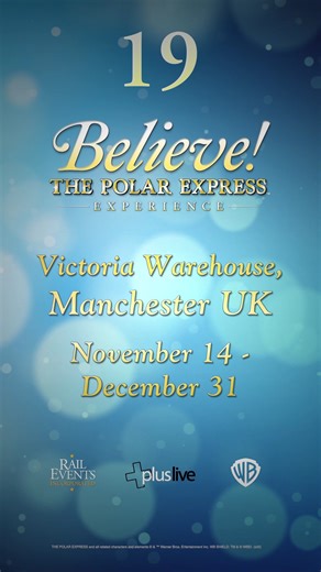Believe The Polar Express Manchester on Instagram: "🎄 Advent Calendar - Day 19 🎄 Behind today’s door is one of the most memorable moments on the journey… the caribou crossing. 🦌✨ With the Conductor, Smokey and Steamer keeping a watchful eye, the story pauses just long enough to let the magic sink in. Join us again tomorrow for another festive reveal from BELIEVE! THE POLAR EXPRESS™ Experience. 🎁❄️ #BelievePolarExpressManchester #PolarExpressExperience #ChristmasInManchester #ChristmasCountdo