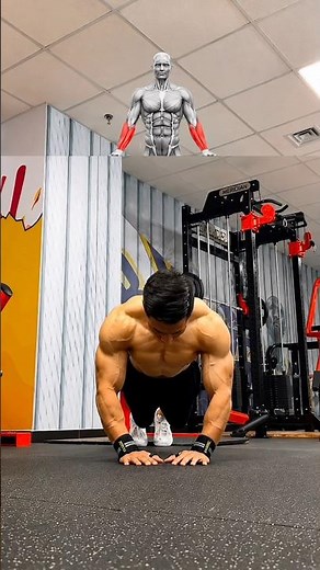 Master various push-up variations and get stronger with practice!🔥 #pushups #calisthenics #viral #yt
