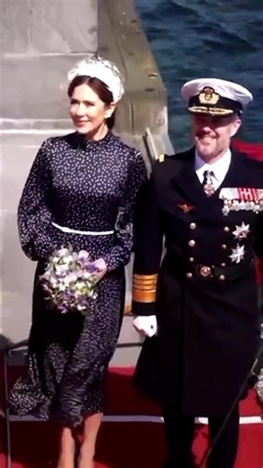 King Frederik and Queen Mary Boarding Royal Ship Dannebrog | Danish Royals