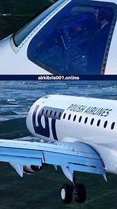 LOT E175 Smooth Landing in Vienna | IVAO IFR World Tour 2025 | X-Plane 12