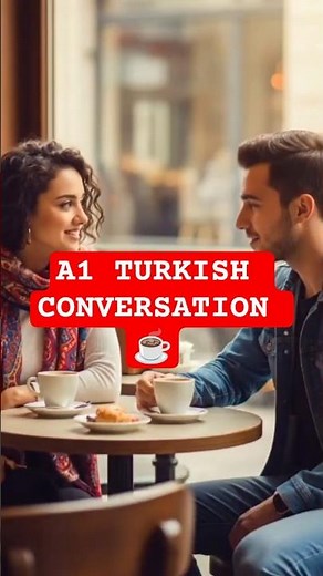 Easy Turkish Dialogue for Beginners 🇹🇷 | A1 Turkish Conversation #learnturkish #easyturkish