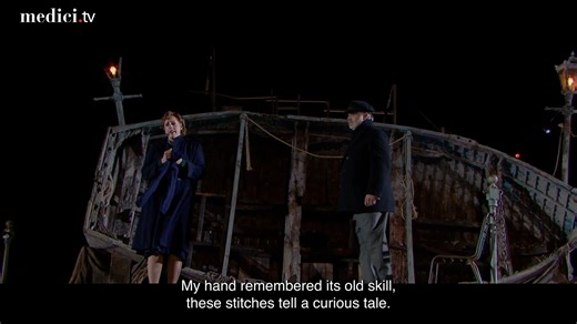 9.3K views · 204 reactions | Today in 1945 was created Peter Grimes, the most successful English post-war opera! In June 2013, film maker Margaret Williams immortalized Tim Albery’s exceptional staging of Britten’s opera on the beach in Aldeburgh, the city in which the opera’s story is set. Enjoy "Embroidery in childhood was" interpeted by the Chorus of Opera North. https://bit.ly/4aR1G6q | medici.tv | Facebook