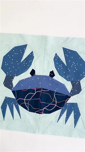 Crab and Lobster Quilt Pattern Bundle: Nautical FPP (PDF Pattern) - Etsy New Zealand