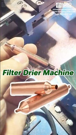 Automatic Filter Drier Spinning Machine for HVAC & Refrigeration Manufacturing