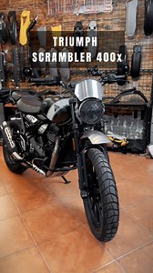 4.5K views · 33 reactions | Triumph SCRAMBLER 400x lên tí nhẹ nhàng ⚡️ #KSgarage #TriumphScrambler #Scrambler400x #Scrambler | KS Garage | Facebook