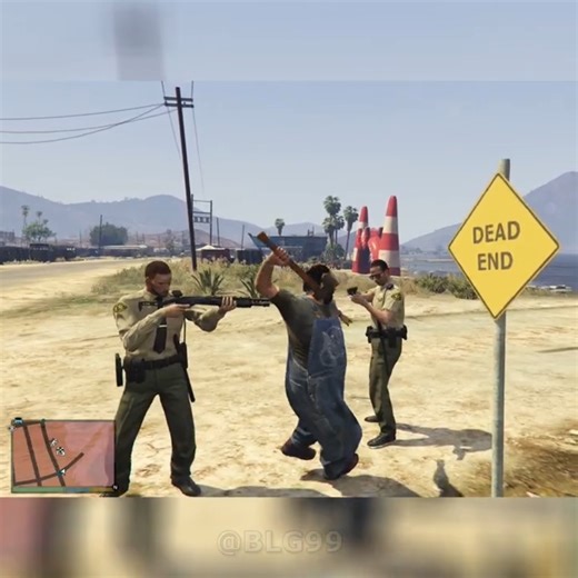 Hill Billy vs LSSD #gta5 #shorts