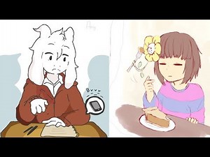 Frisk and Asriel are just too cute! (Undertale Animation & Comic Dub Compilation)