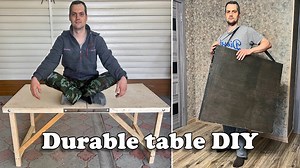 Can You Build an Ultra-Durable Folding Wooden Table? DIY Guide
