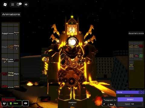 Upgraded Titan Clock Man [ Custom Morph ] Showcase. \\ TWR2 /