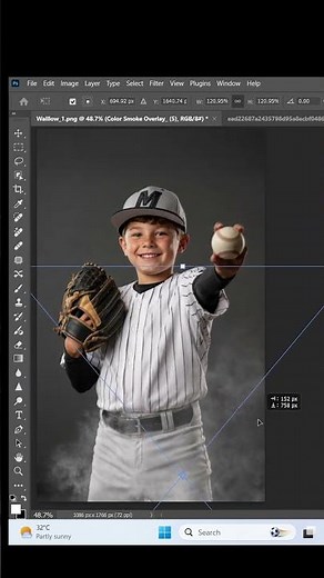 Add Cinematic Smoke to Any Sports Photo in Seconds 💨