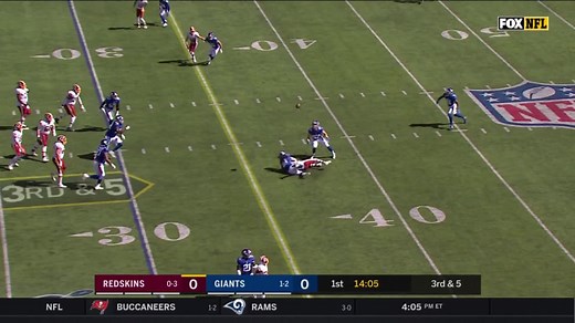 Redskins vs. Giants highlights | Week 4