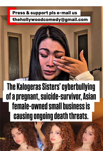 Despite formal notice from our legal counsel regarding credible death threats and a coordinated review-bombing campaign intended to sabotage our club @thehollywoodcomedy . The Kalogeras Sisters @demitrakalogeras @sundaykalogeras and @eliana.kalogeras have knowingly continued promoting their video. In that video, they arrived at my club without signing up, demanded special treatment due to their 7 million followers, filmed other comedians without consent, verbally abusing our host, disrupted the 