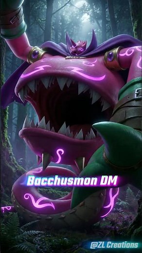 Goblimon to Bacchusmon DM Evolution #Digimon #DigimonAI #Digivolution