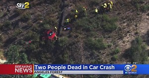 2 dead in Angeles Crest Highway crash