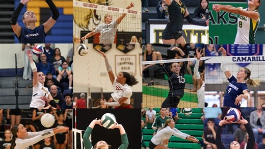 Check out The Star's rankings for the area's Top 25 girls high school volleyball players