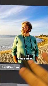 Blend Subject & Background with Harmonize in Photoshop! #Shorts