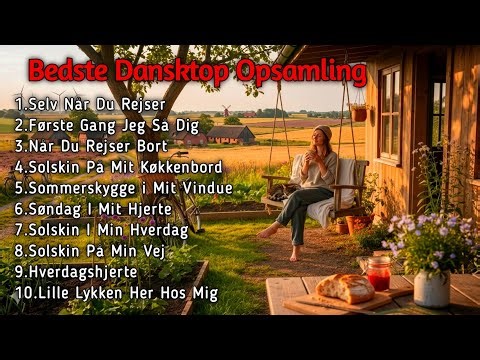 Samling af de bedste danske tophits | til afslapning og som kaffehygge